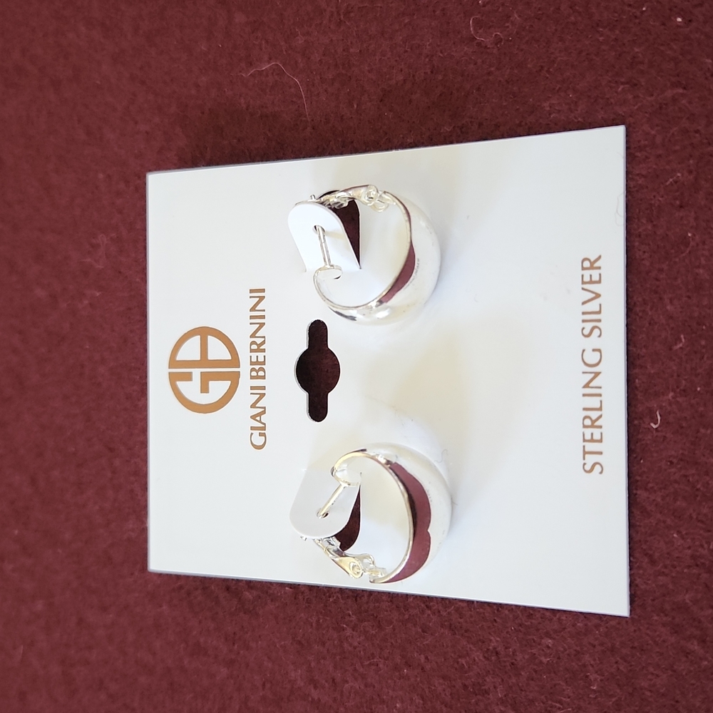 Giani Bernini Domed Small Hoop Earrings